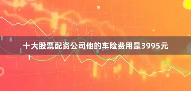 十大股票配资公司他的车险费用是3995元